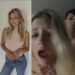 Pretty Blonde Teen Gets Used Like A Slut